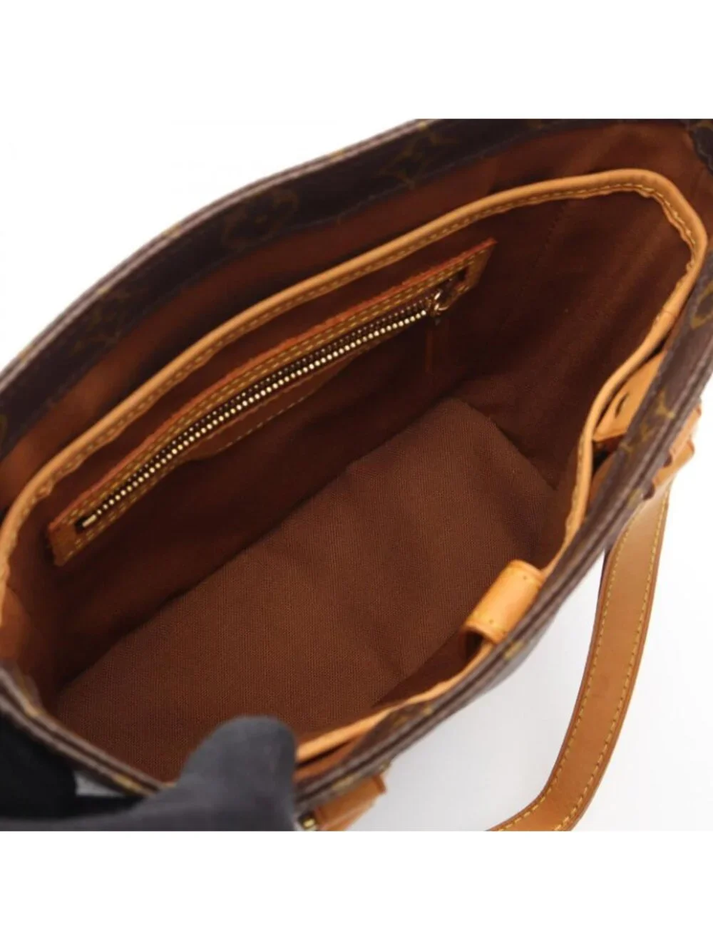 Louis Vuitton Handbag Vavin PM Monogram Canvas Leather